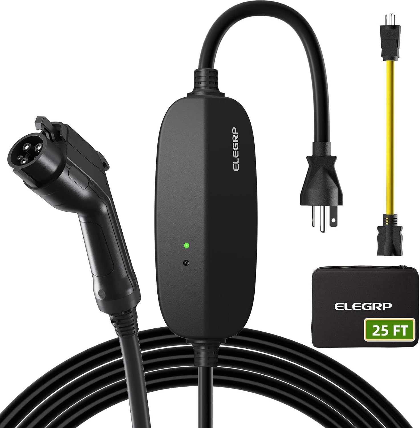 Portable Ev Charger - ELEGRP J1772 AC 고속 전기차 충전소