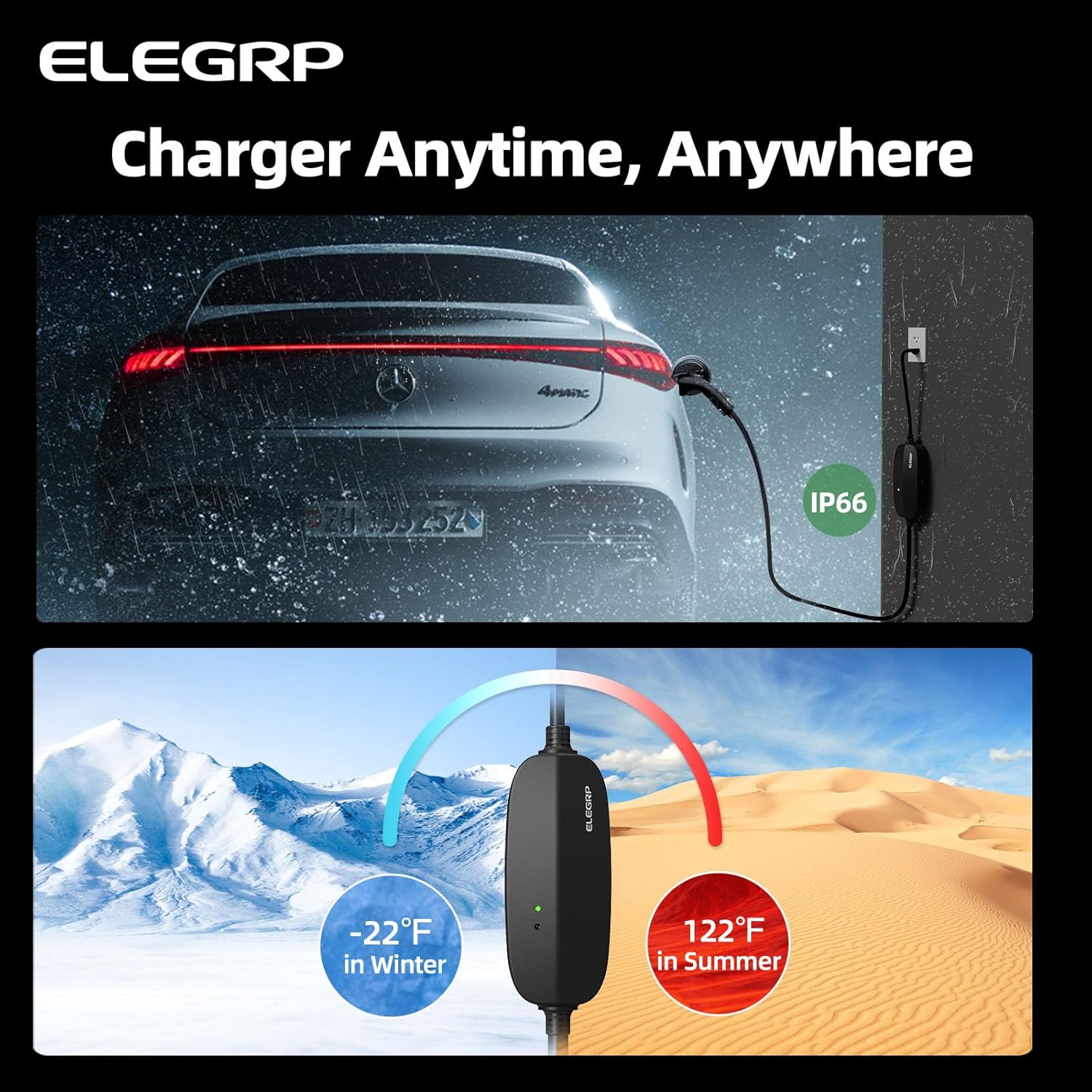 ELEGRP J1772 AC 고속 전기차 충전소 타입  - Portable Ev Charger 리뷰 및 가격