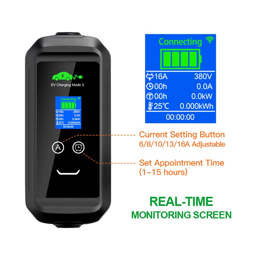 맞춤형 미국 AC 휴대용 전기차 충전기 J1772 플러 - Portable Ev Charger 리뷰 및 가격