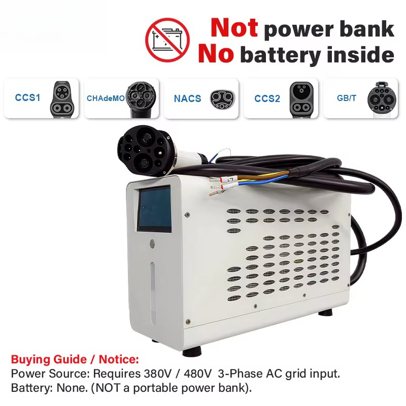 제조업체 도매 480V 3상 입력 CCS2 7kW 전기 - Portable Ev Charger 리뷰 및 가격